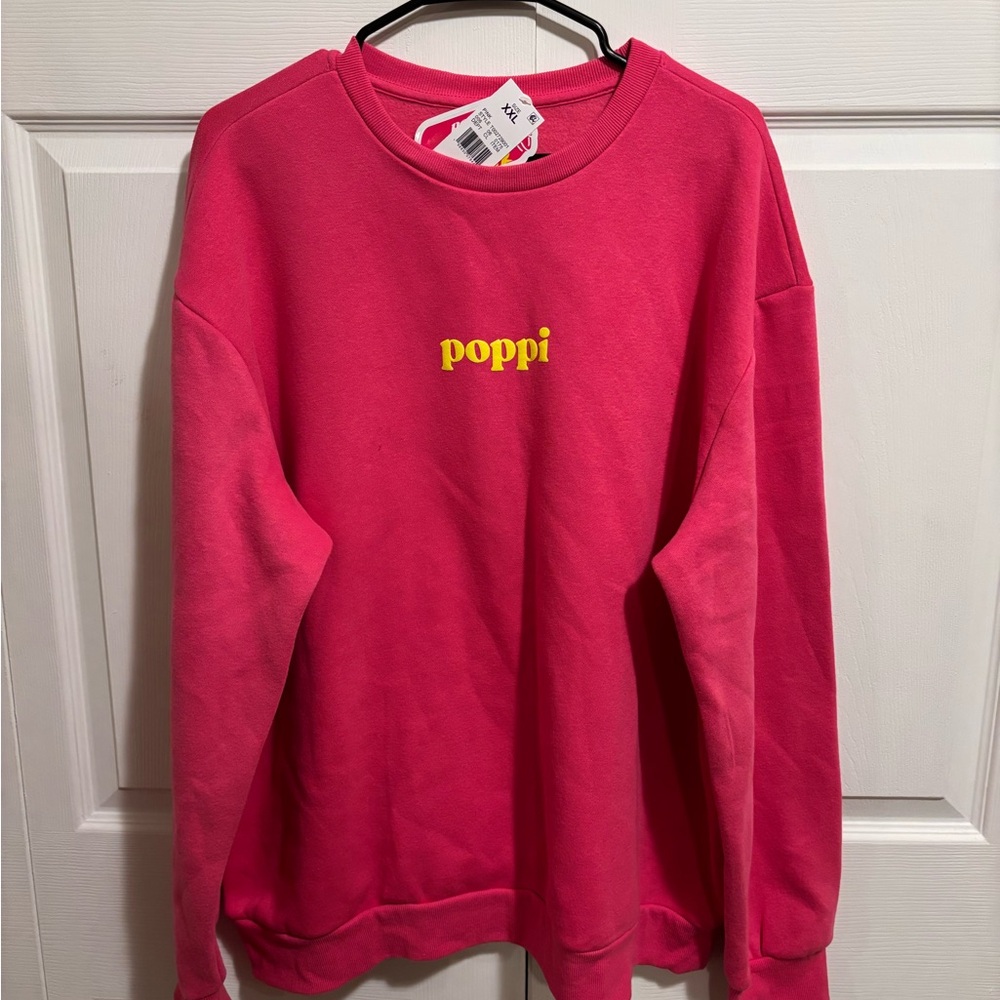Poppi Women's Crew Neck Sweater - Pink
